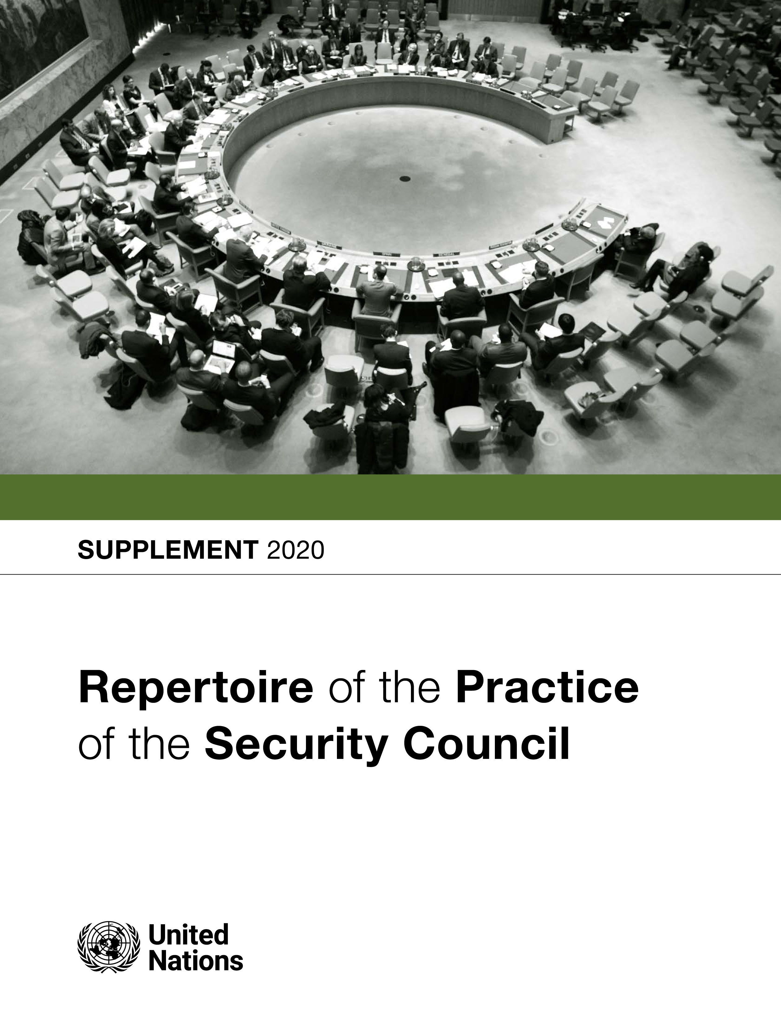image of Repertoire of the Practice of the Security Council: Supplement 2020