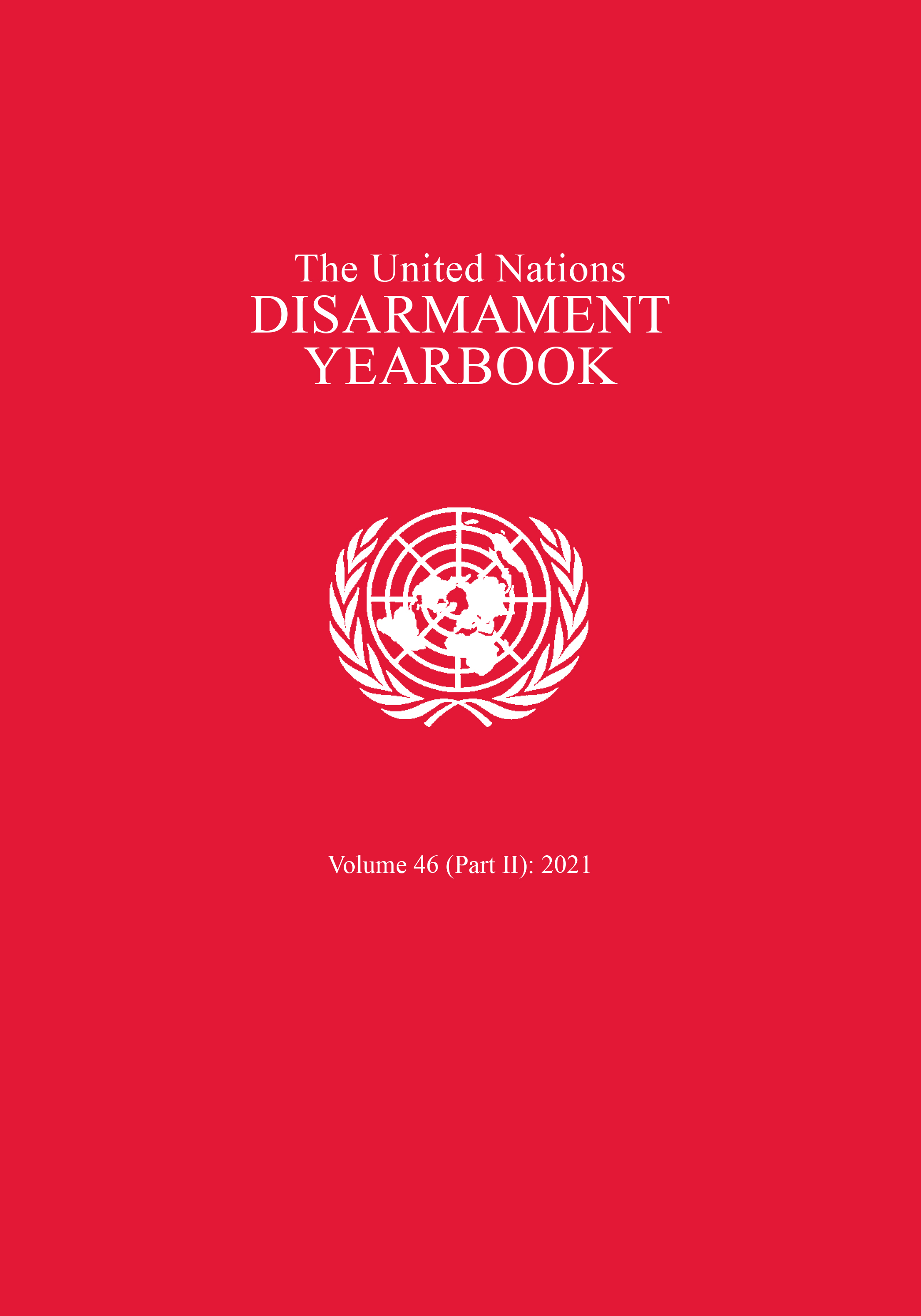 image of United Nations Disarmament Yearbook 2021: Part II