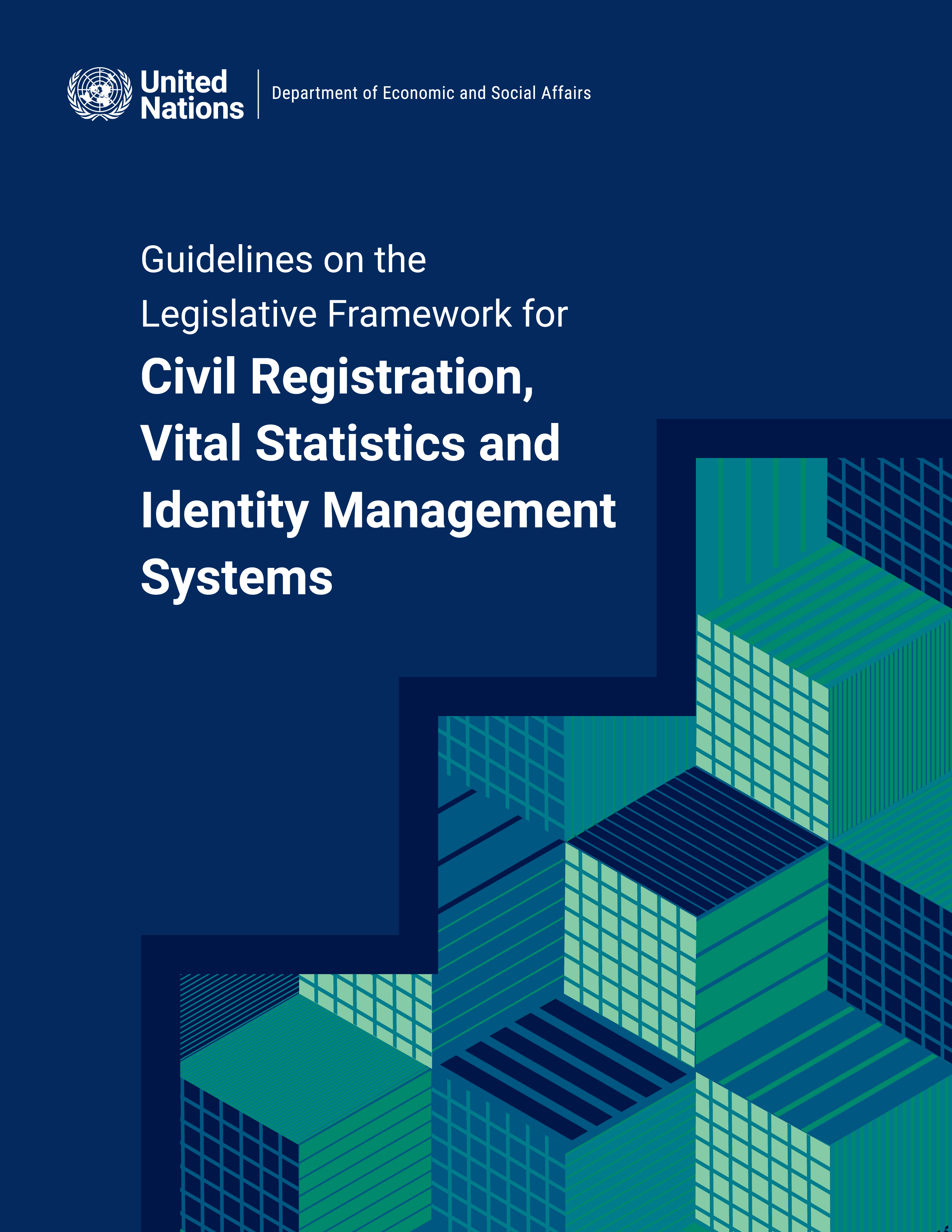 image of Guidelines on the Legislative Framework for Civil Registration, Vital Statistics and Identity Management Systems