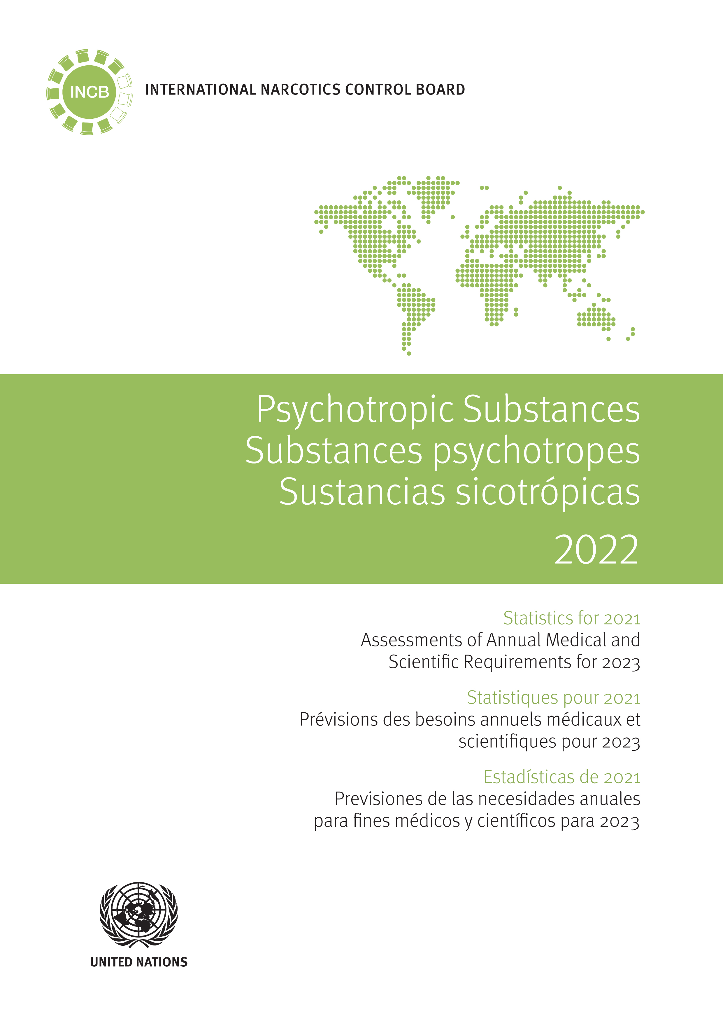 image of Sustancias sicotrópicas 2022