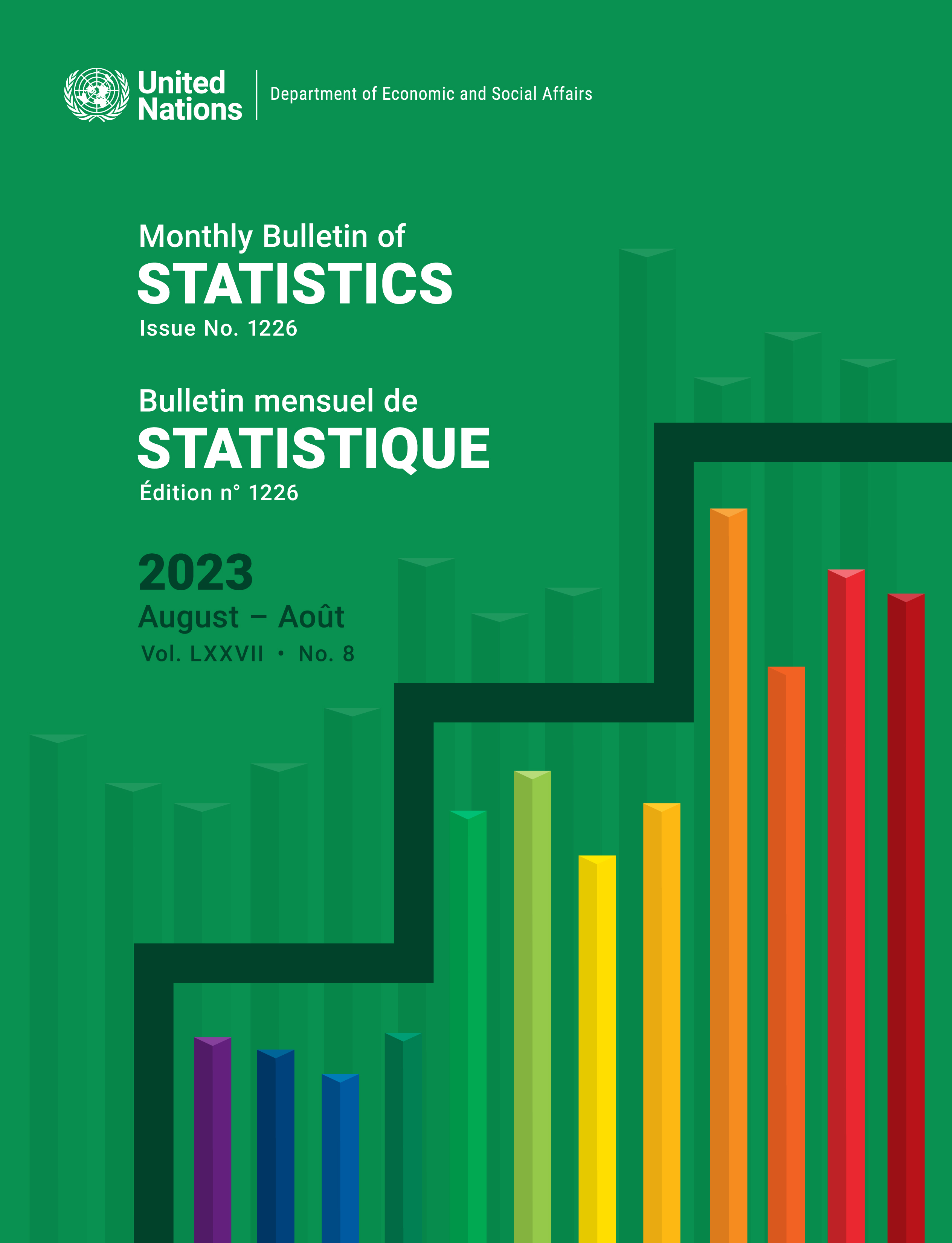 image of Monthly Bulletin of Statistics, August 2023