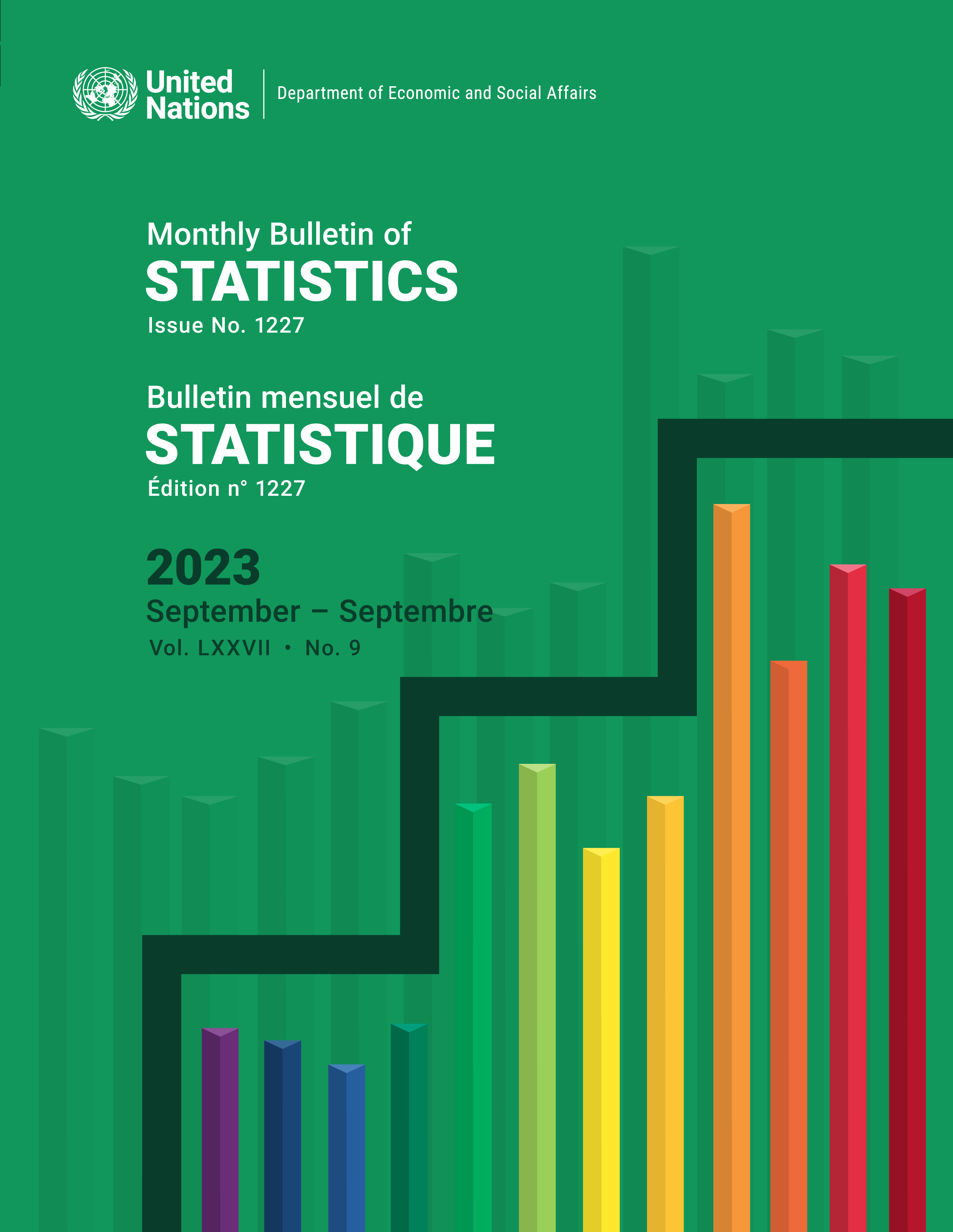 image of Monthly Bulletin of Statistics, September 2023