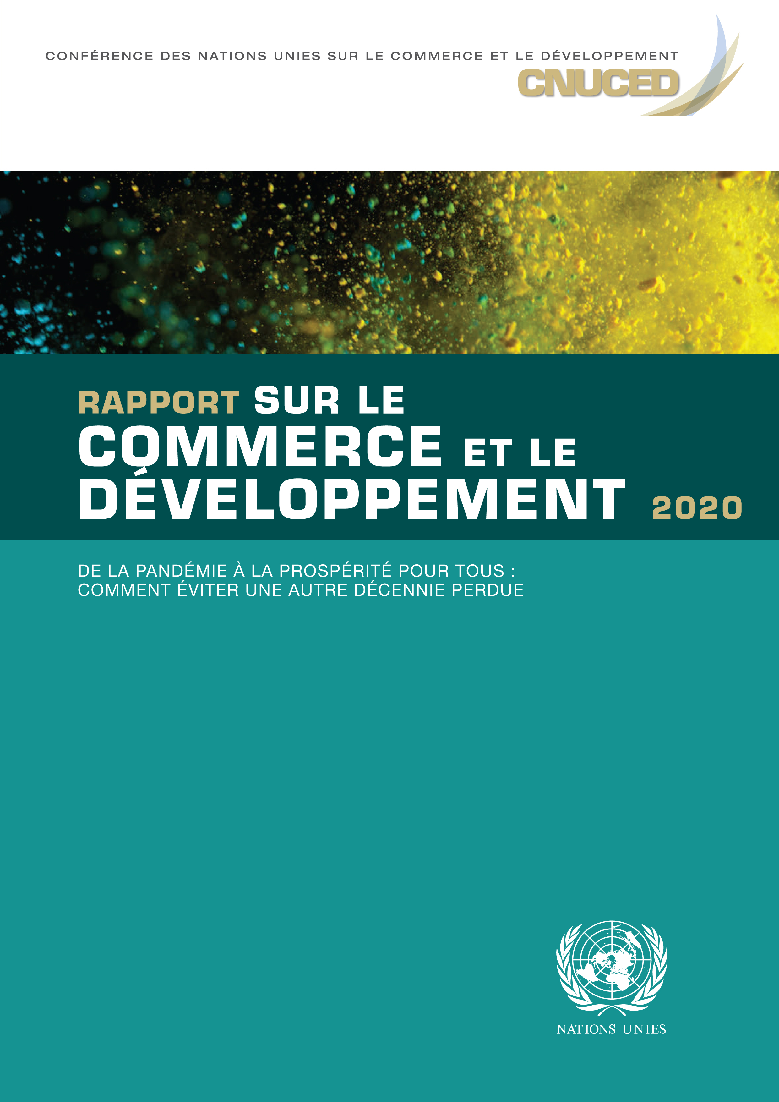 image of Rapport sur le commerce et le développement 2020