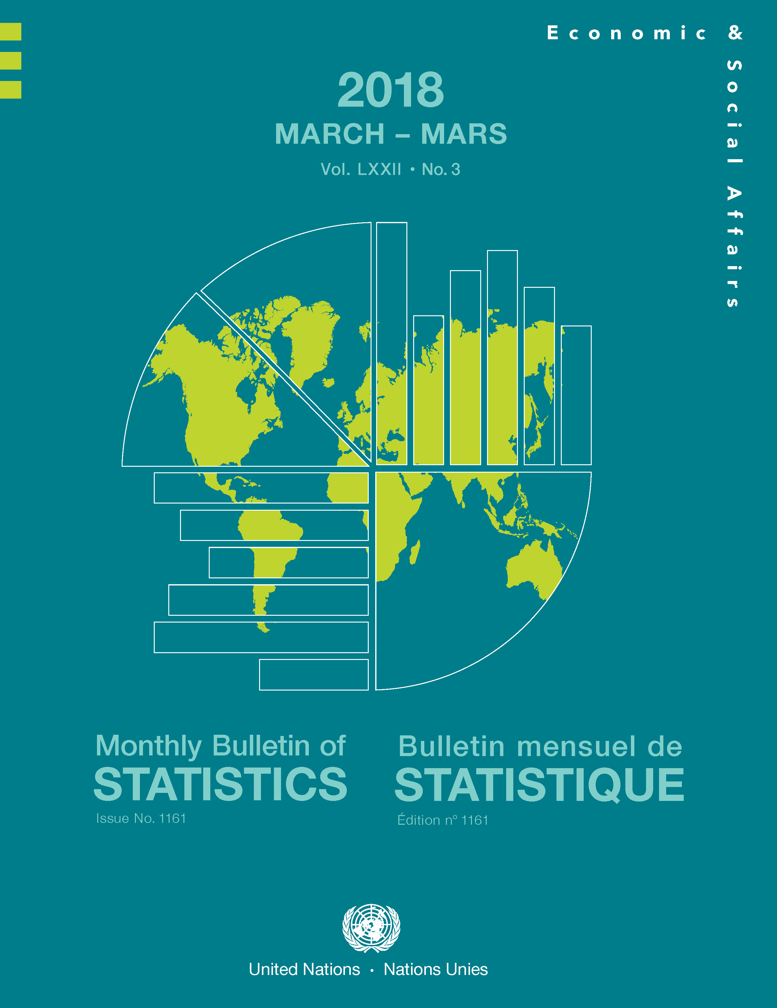 image of Monthly Bulletin of Statistics, March 2018