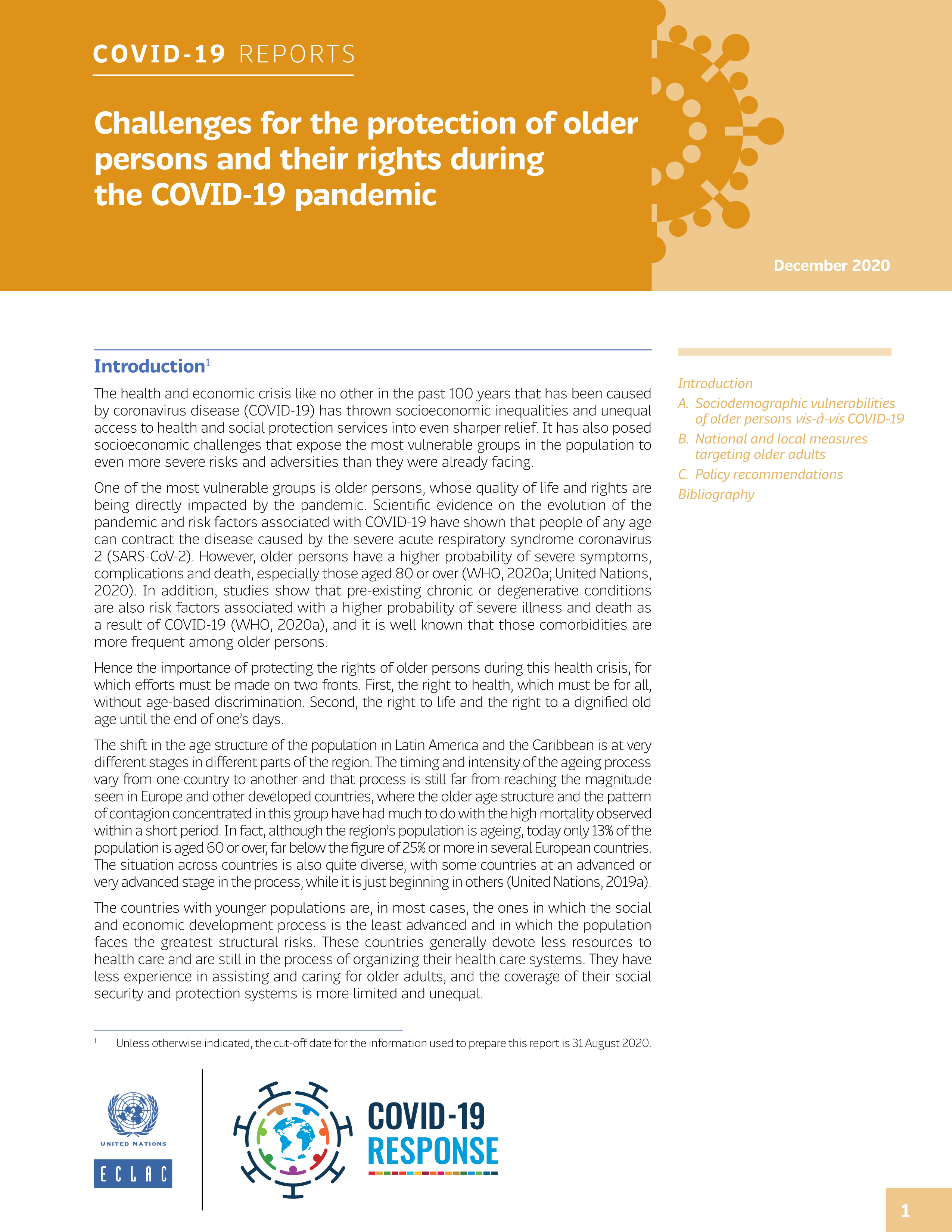 image of Challenges for the Protection of Older Persons and Their Rights During the COVID-19 Pandemic