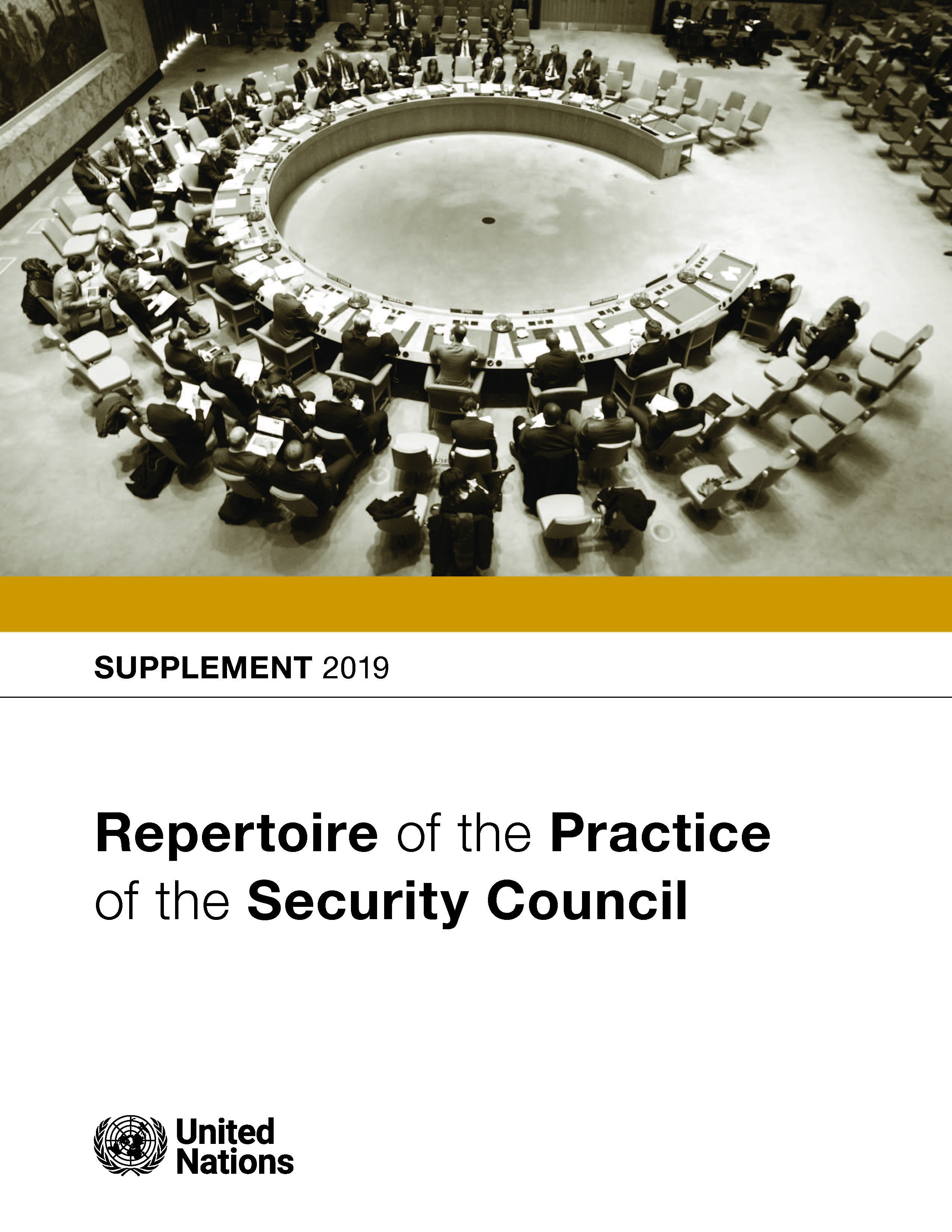 image of Repertoire of the Practice of the Security Council: Supplement 2019
