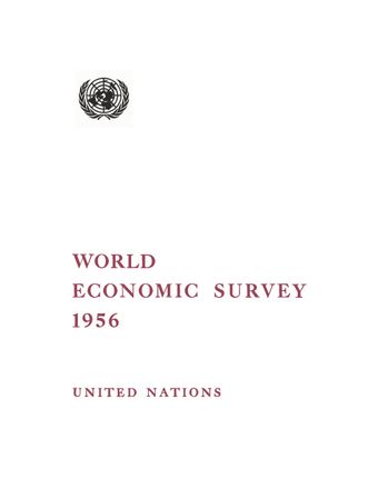 image of World Economic Survey 1956