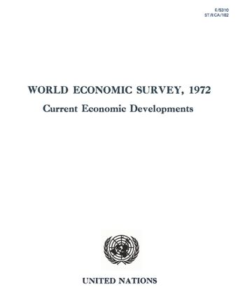image of World Economic Survey 1972