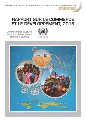 image of Rapport sur le commerce et le développement 2016