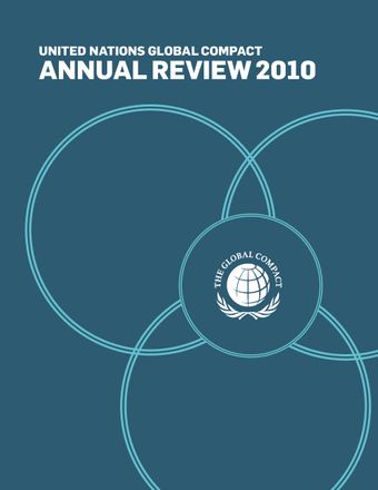 image of United Nations Global Compact Annual Review 2010