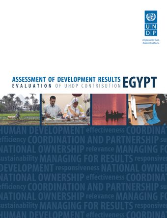 image of Assessment of Development Results - Egypt