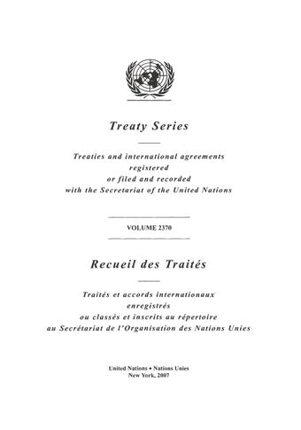 image of Treaty Series 2370