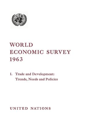 image of World Economic Survey 1963