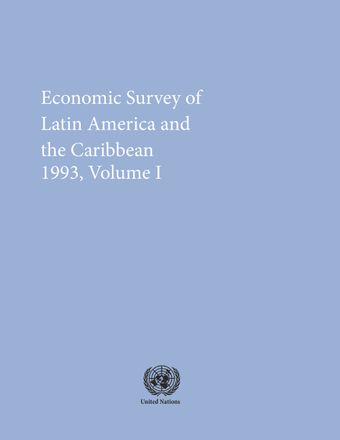 image of Economic Survey of Latin America and the Caribbean 1993
