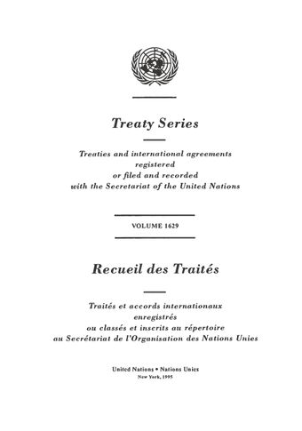 image of Treaty Series 1629