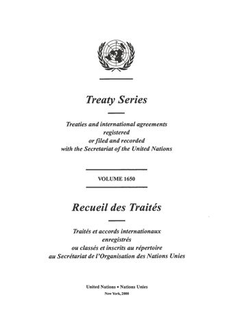 image of Treaty Series 1650