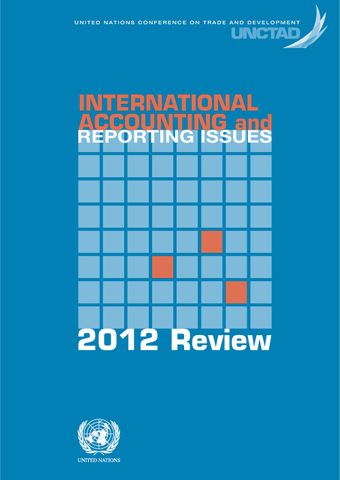 image of International Accounting and Reporting Issues - 2012 Review