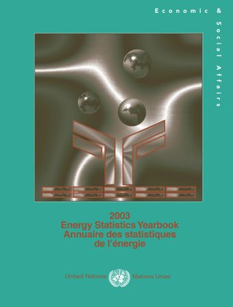 image of Annuaire des Statistiques de l'Energie 2003