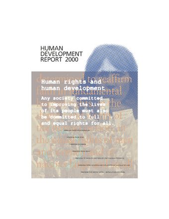 image of Human Development Report 2000