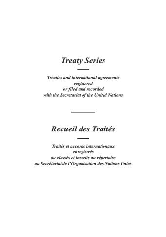 image of Treaty Series 1733