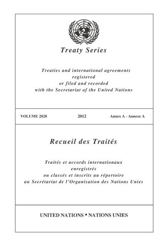 image of Recueil des Traités 2828