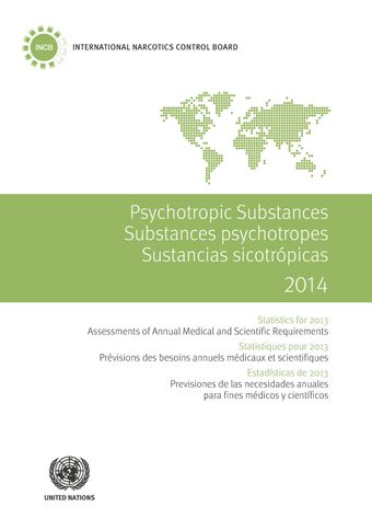 image of Sustancias Sicotrópicas 2014