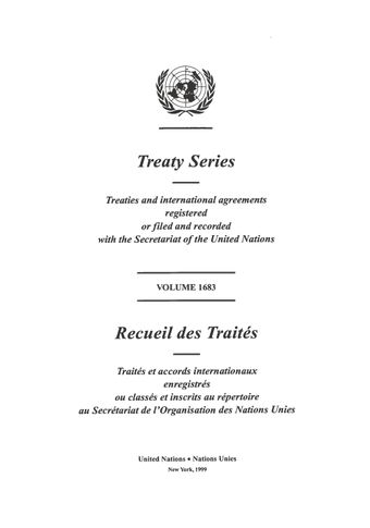 image of Treaty Series 1683