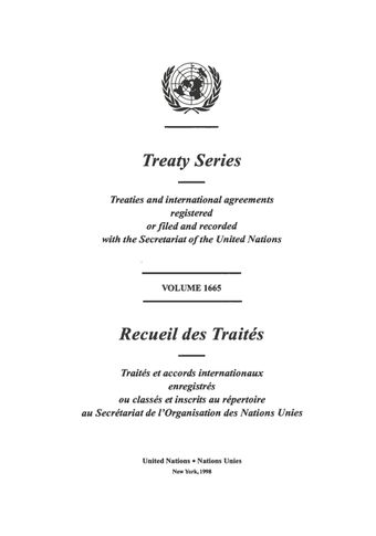 image of Treaty Series 1665