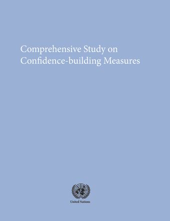 image of Comprehensive Study on Confidence-Building Measures