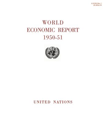image of World Economic Report 1950–1951