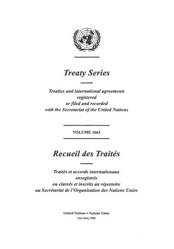 image of Treaty Series 1663