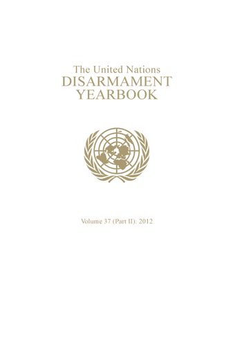 image of United Nations Disarmament Yearbook 2012: Part II