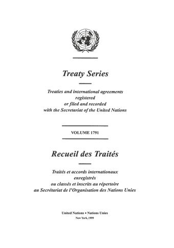 image of Treaty Series 1791