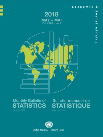 image of Monthly Bulletin of Statistics, May 2018