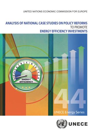 image of Analysis of National Case Studies on Policy Reforms to Promote Energy Efficiency Investments