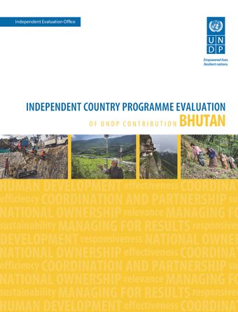 image of Assessment of Development Results - Bhutan (Second Assessment)