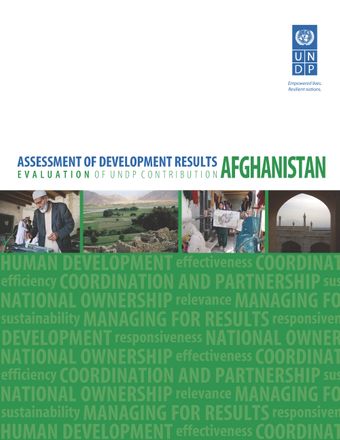 image of Assessment of Development Results - Afghanistan (Second Assessment)