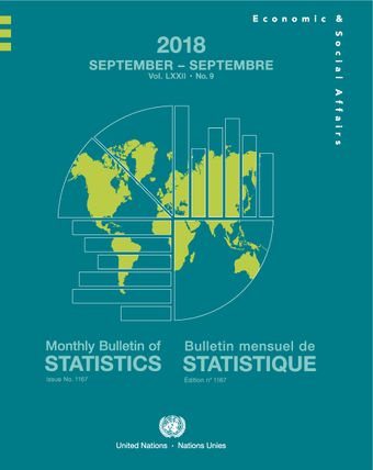 image of Monthly Bulletin of Statistics, September 2018