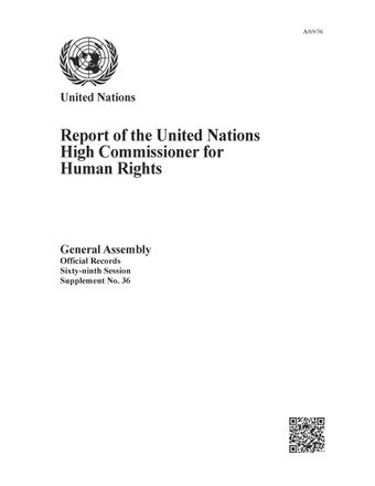 image of Report of the United Nations High Commissioner for Human Rights