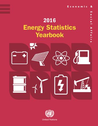 image of Energy Statistics Yearbook 2016