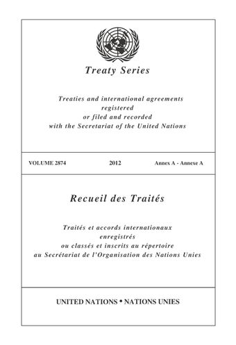 image of Treaty Series 2874
