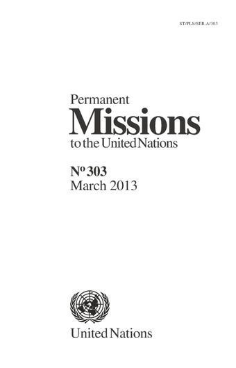 image of Permanent Missions to the United Nations, No. 303