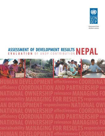 image of Assessment of Development Results - Nepal