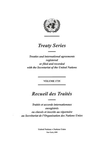 image of Treaty Series 1735