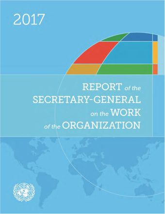 image of Report of the Secretary-General on the Work of the Organization 2017