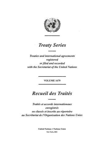 image of Treaty Series 1679