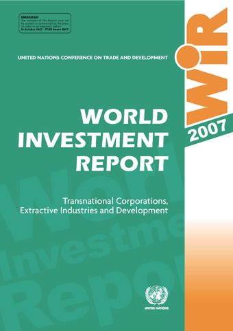image of World Investment Report 2007