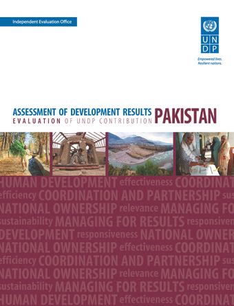 image of Assessment of Development Results - Pakistan