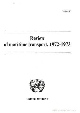 image of Review of Maritime Transport 1972-1973