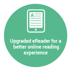 Upgraded eReader for a better onliane reading experience